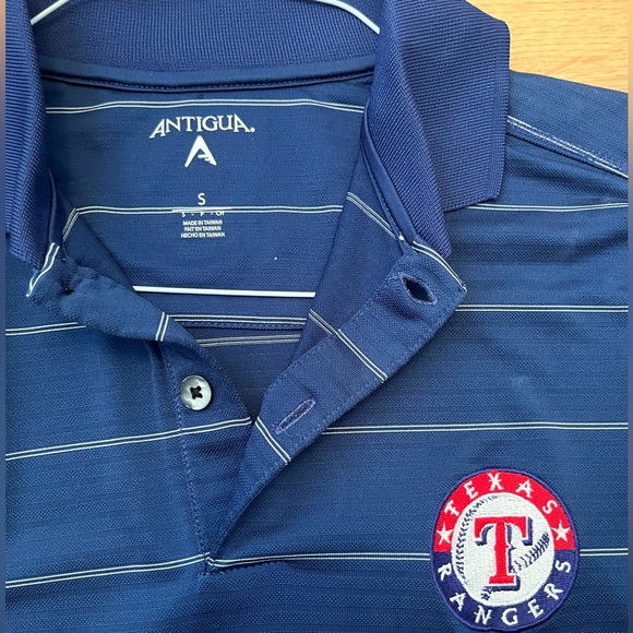 World Champion Texas Rangers Antigua Polo - Picture 2 of 2
